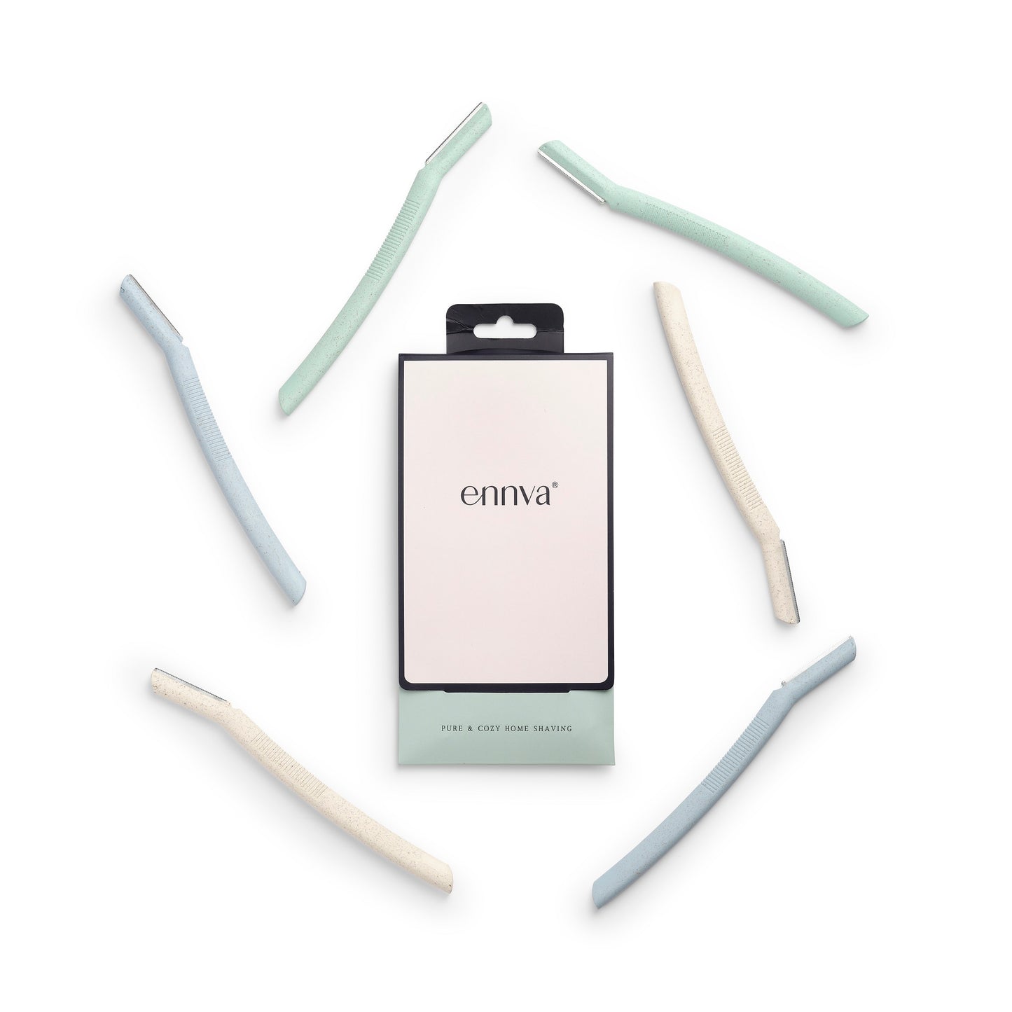 Ennva eyebrow razors 6stk