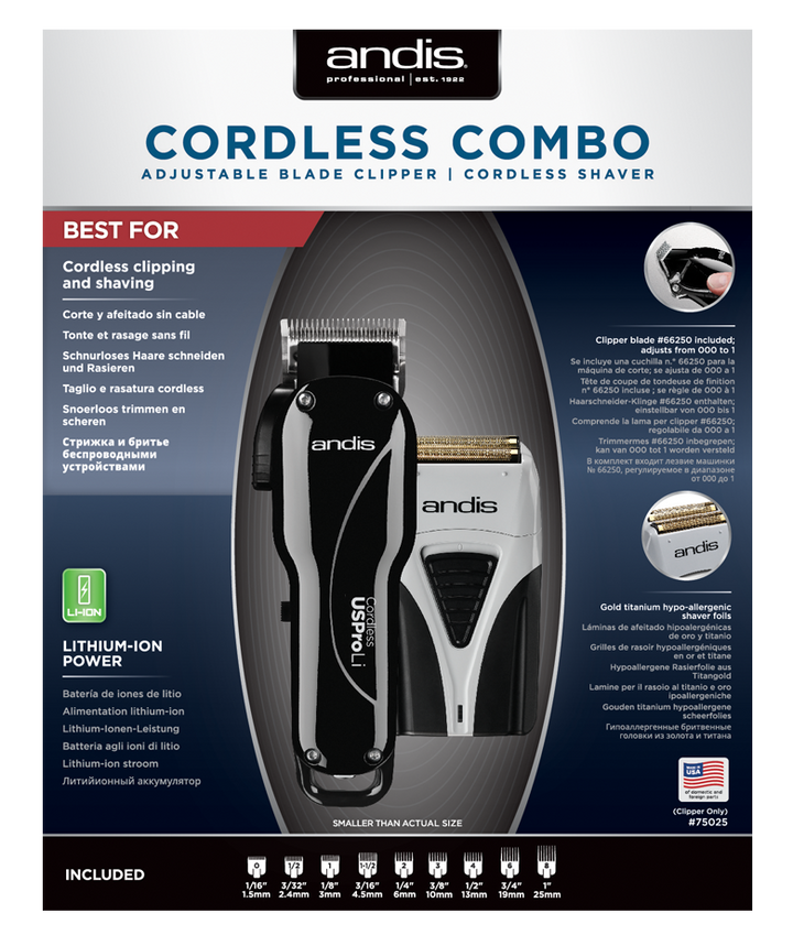 Andis Cordless Combo