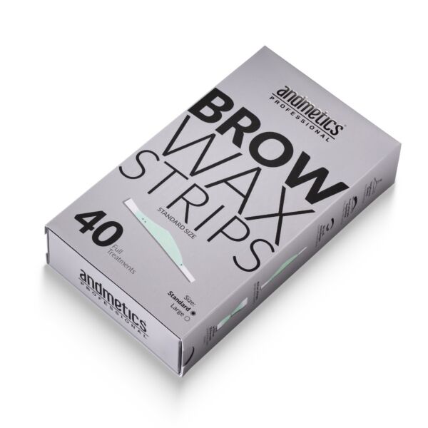 Andmetics Brow Wax Strips 40