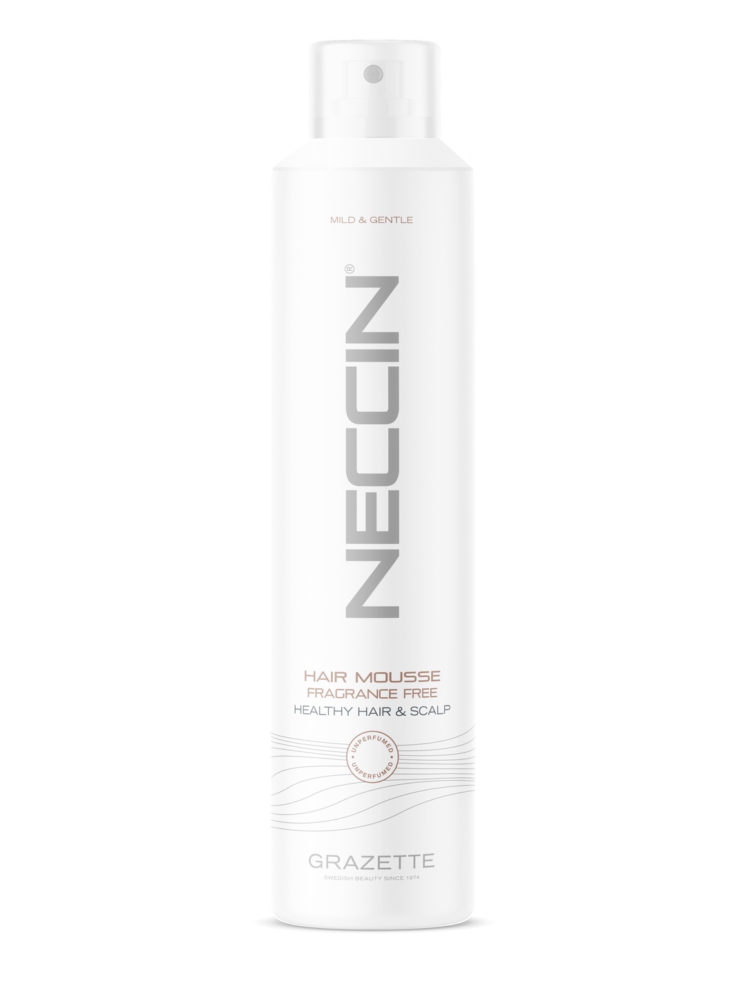 Neccin Hair Mousse Fragrance-Free 300ml