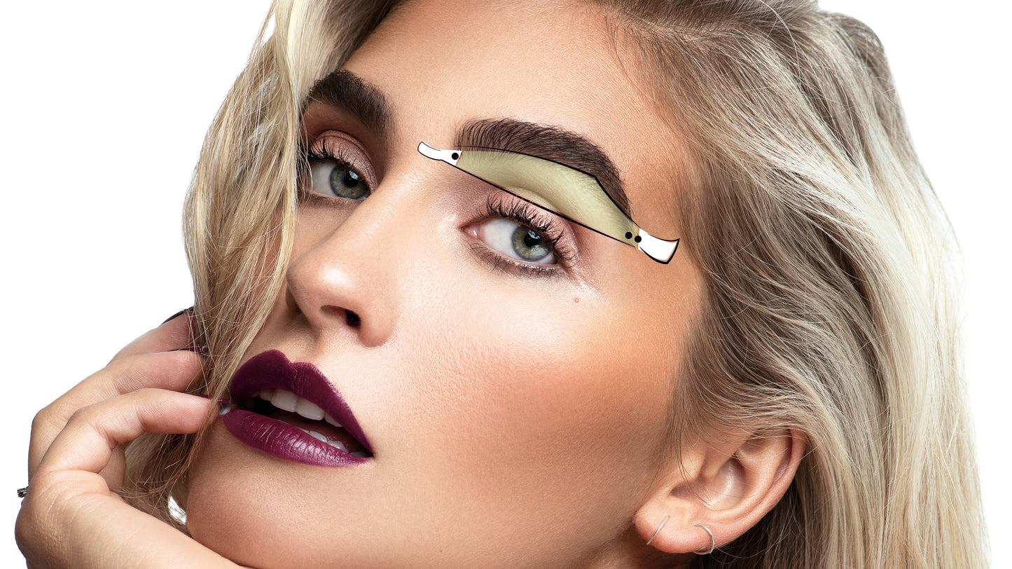 Brow Wax Strips Women Professional 10