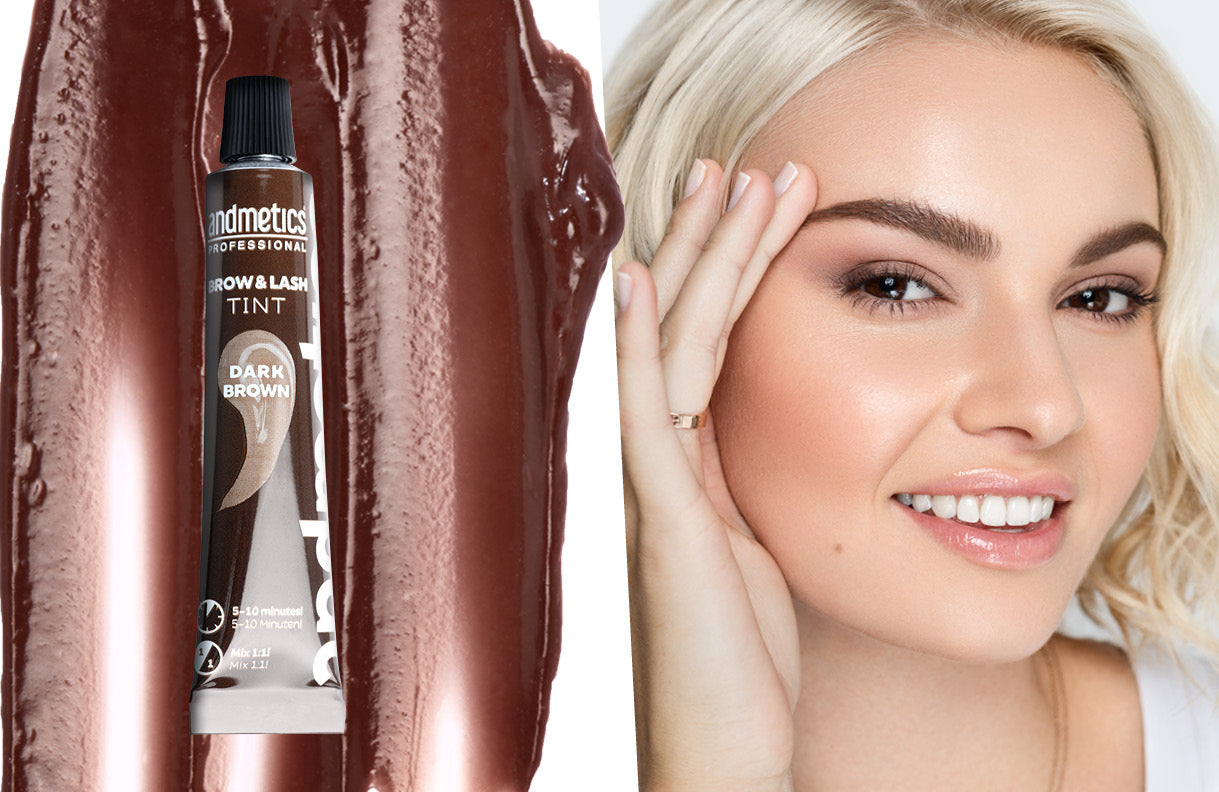 Brow & Lash Tint dark brown