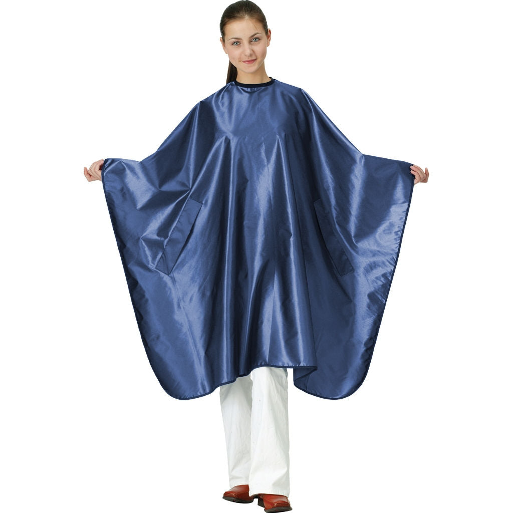 Satin Cape Royal Blue