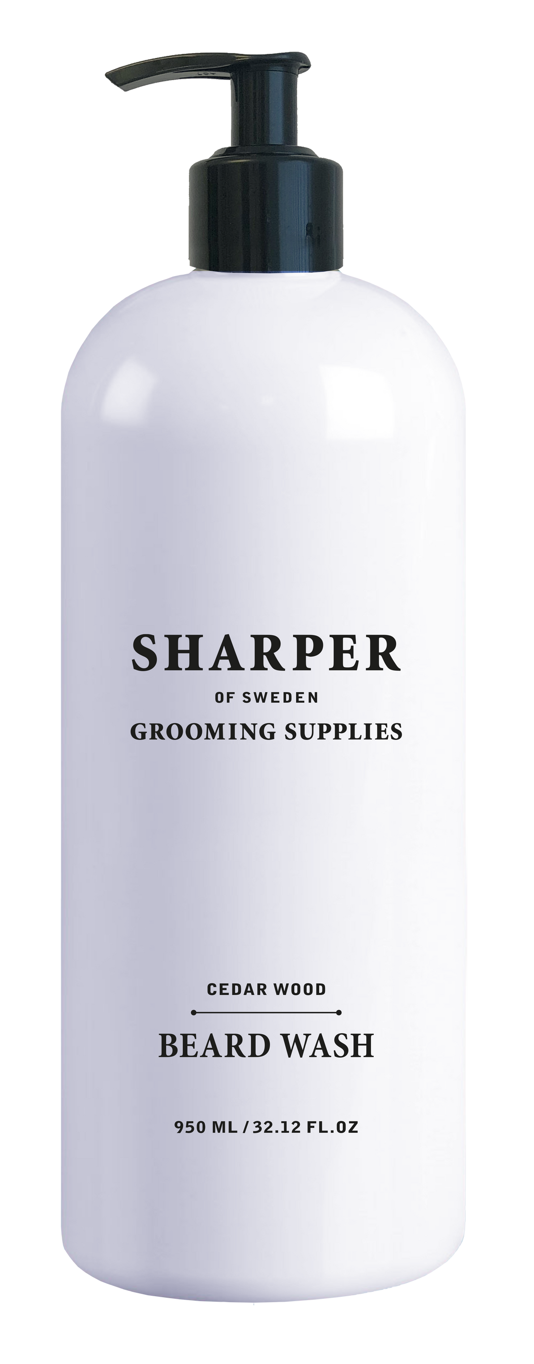 SOS Beard wash, Cedar wood 950ml
