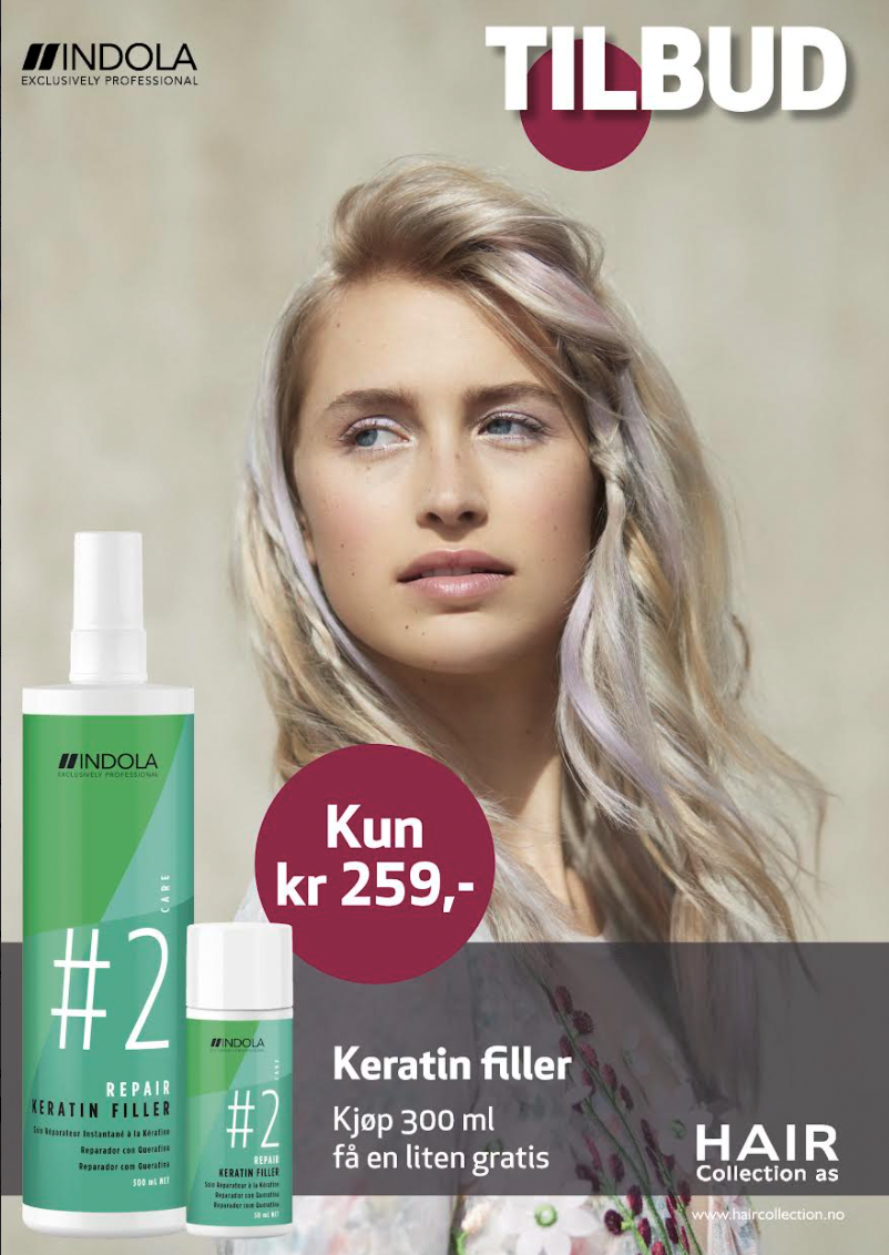 Indola Repair keratin filler duo pack