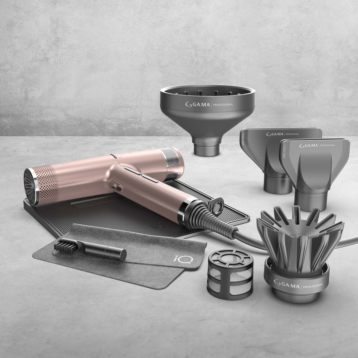 GA.MA IQ3 Perfetto Hairdryer - Rose Gold