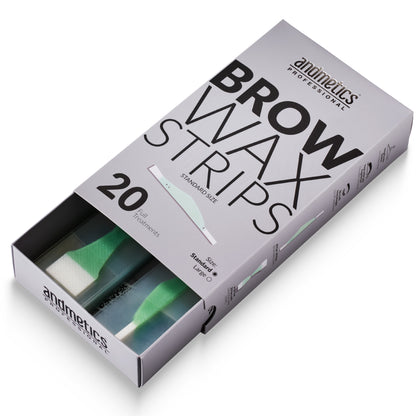 Andmetics Brow Wax Strips Women standard 20
