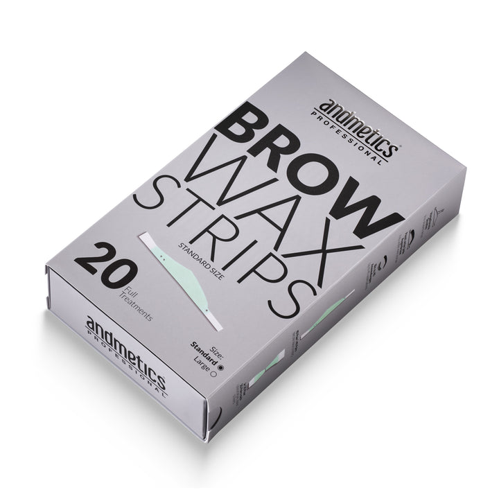 Andmetics Brow Wax Strips Women standard 20