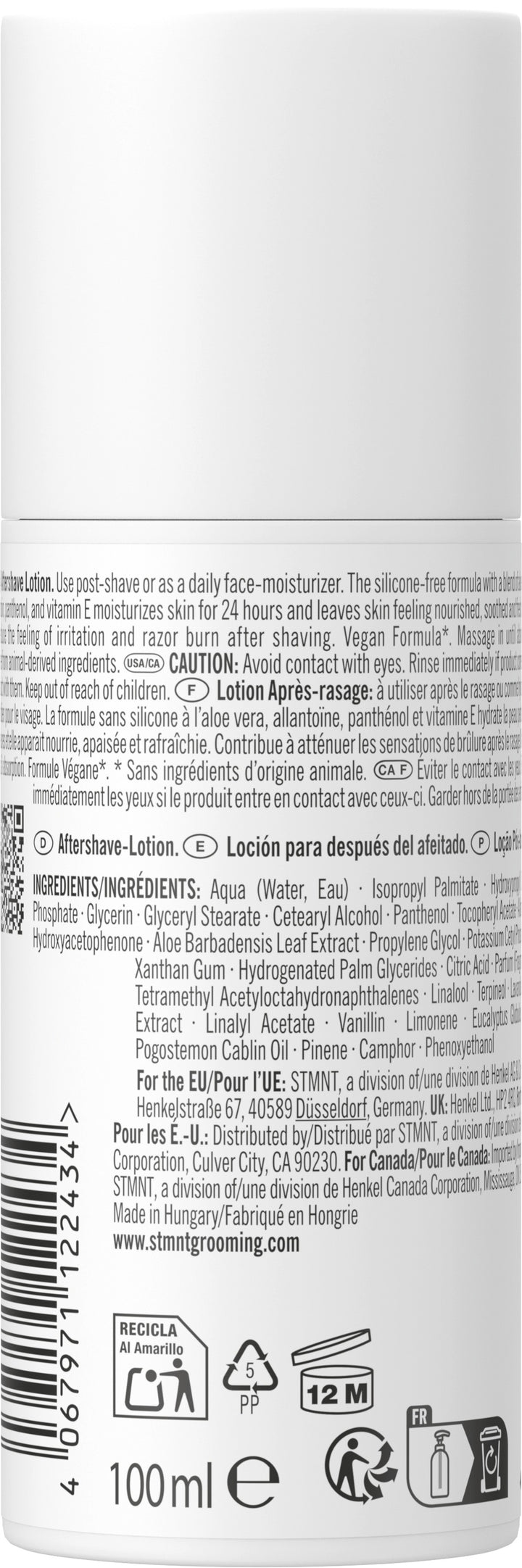 STMNT Aftershave Lotion 100ml