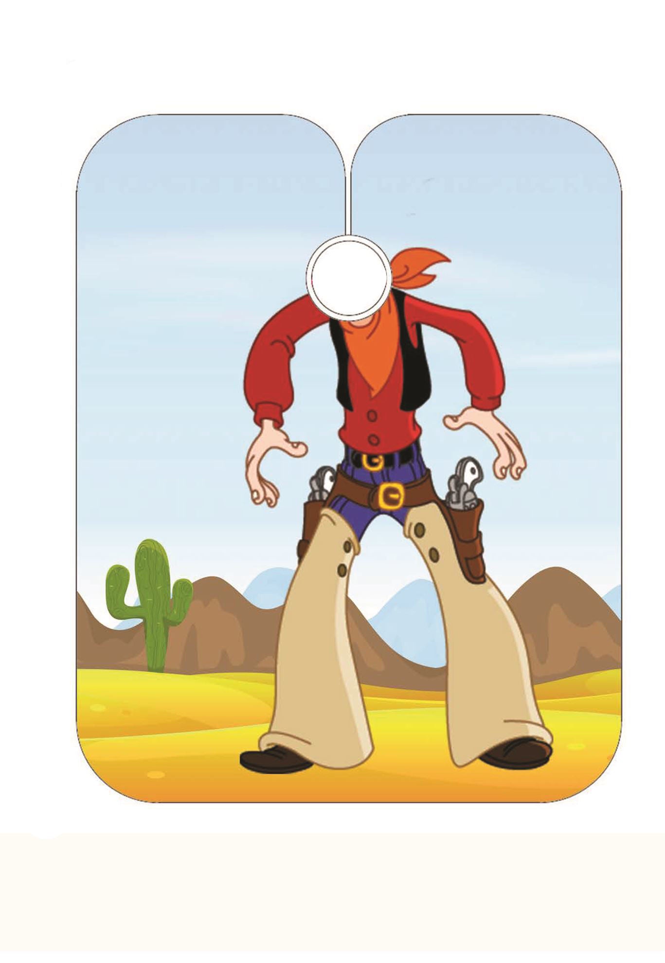 Barnekappe Cowboy