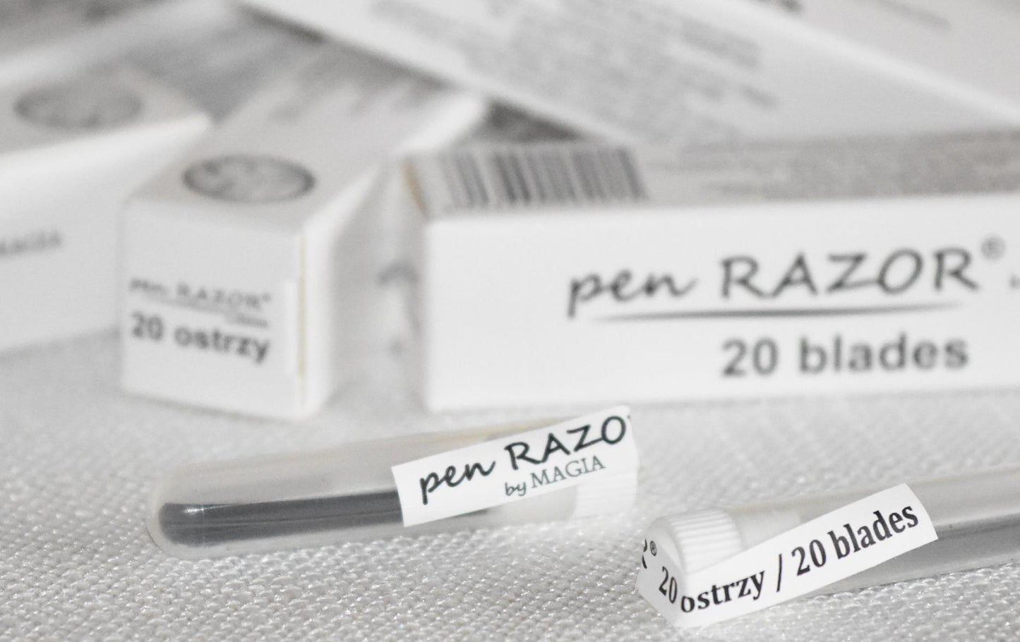 Pen Razor Blades 20 Stk – Hair Collection AS