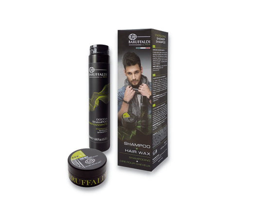 Baruffaldi Duo-pack Shampoo/ultra matt wax