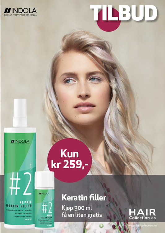 Indola Repair keratin filler duo pack